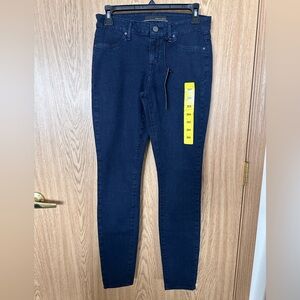 New Rich & Skinny Marilyn Carly Blue Dark Wash Denim Skinny Jeans Women’s 6/28